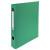Classeur tout plastique 4 anneaux en D diamètre 50 mm dos 70 mm coloris vert