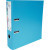 Classeur à levier en plastique PREM'TOUCH format A4 maxi dos 8 cm bleu clair