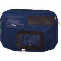 Pochette navette format 185x270x40mm bleu 