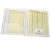 Paquet de 10 chemises double poche en polypropylène 20/100e, incolore