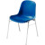 Chaise d'accueil coque Beta bleu