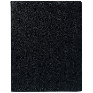 Agenda semainier de bureau classique 21 x 27 cm noir