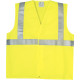 Gilet haute visibilité jaune taille L/XL 