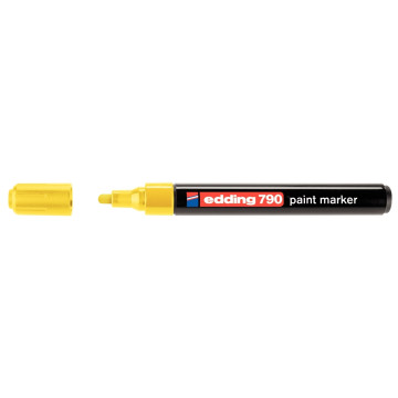 Marqueur peinture E 790 pointe ogive jaune