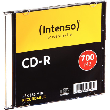 Paquet de 10 CD-R Intenso 700 Mo